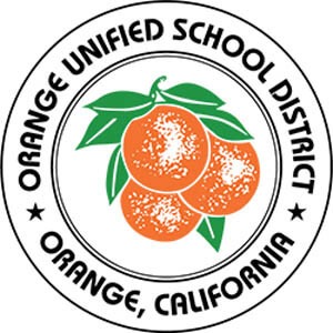 Orange unified school district logo