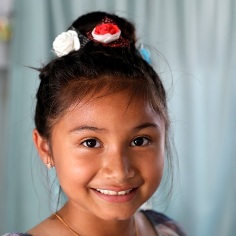 portrait of young girl 1