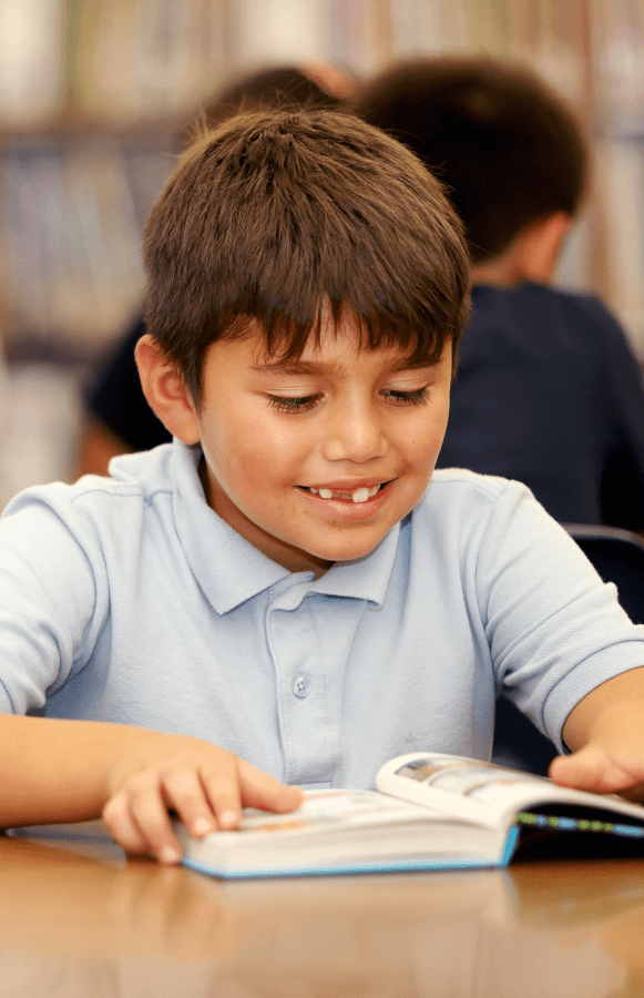 Boy at Desk